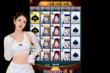 Ilustrasi permainan slot online