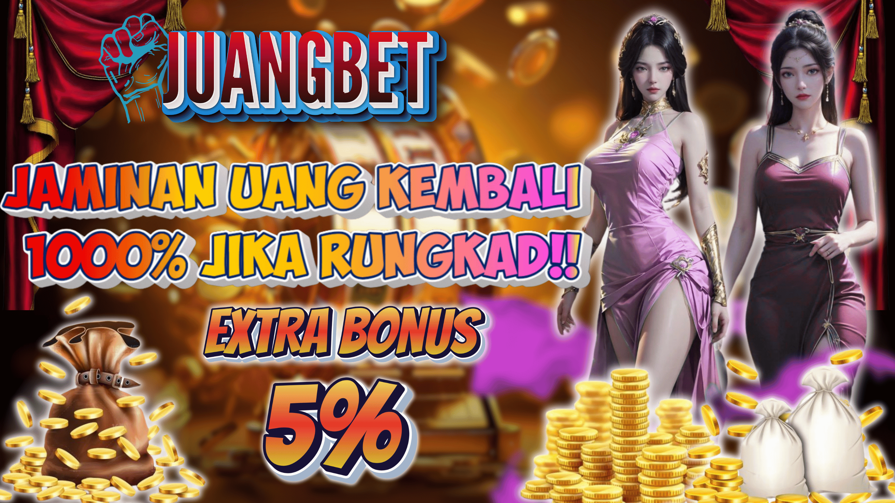 Jaminan Uang Kembali 100 jika Rungkad di JUANGBET