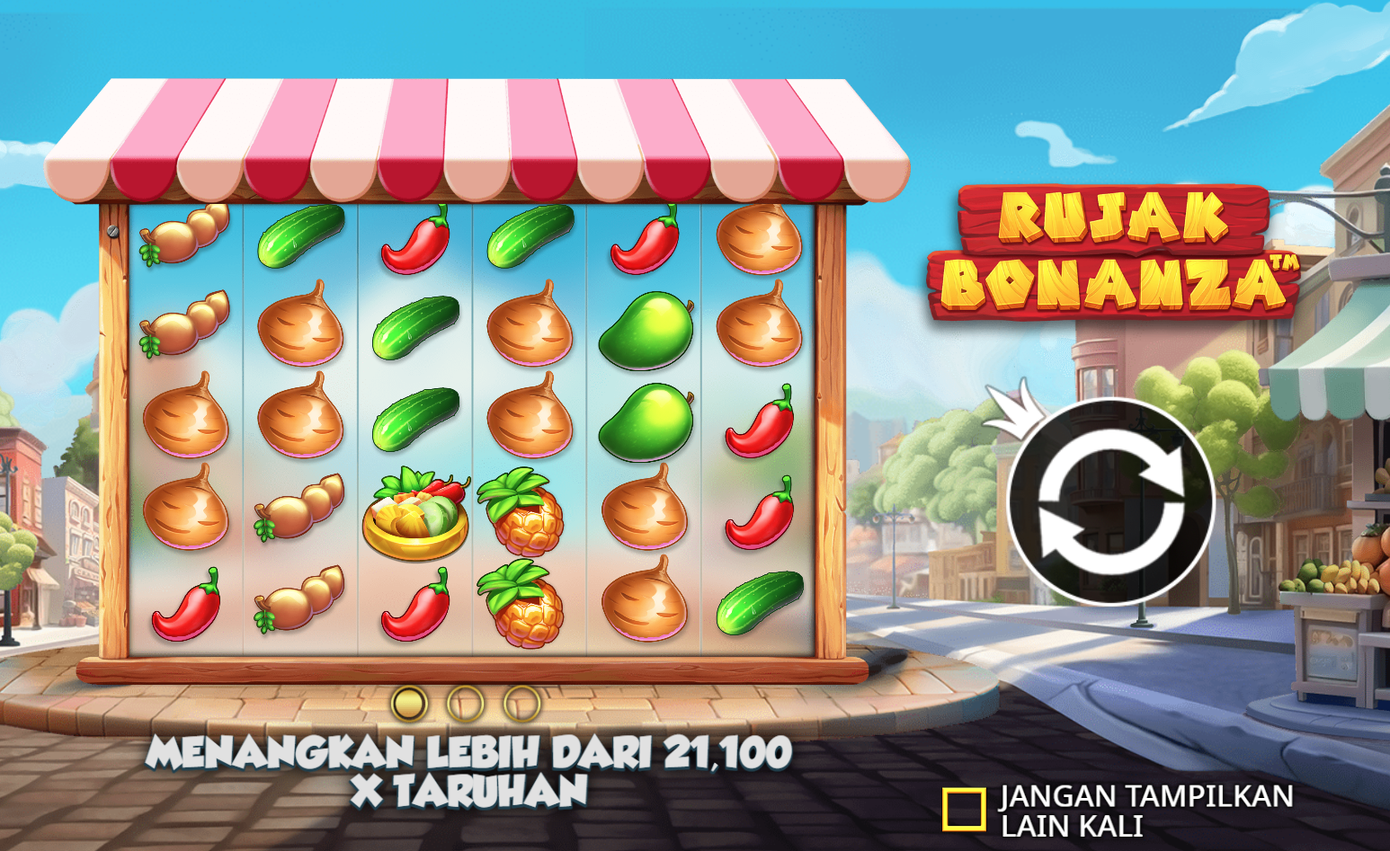 Rujak Bonanza Slot Menang Gampang 2024