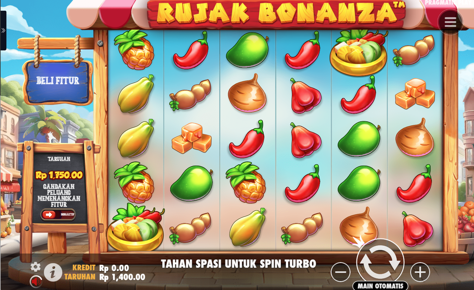 Rujak Bonanza Slot Menang Gampang 2024