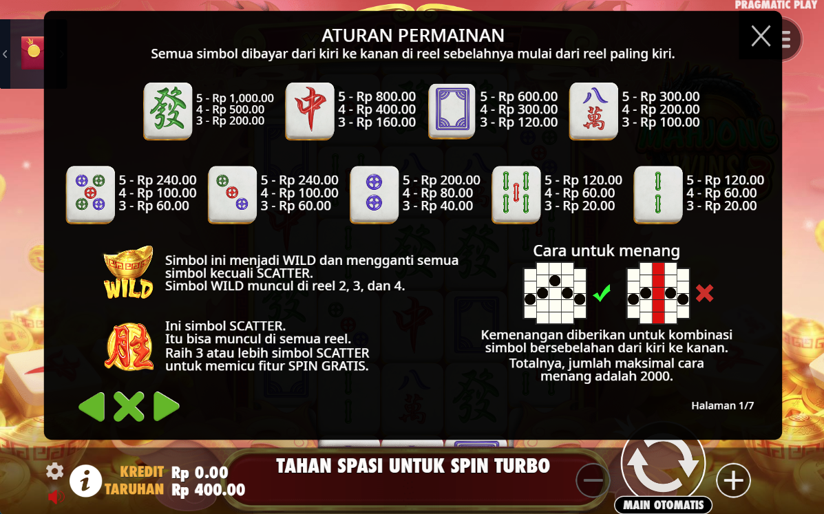 Rahasia Persentase 3 Scatter Hitam